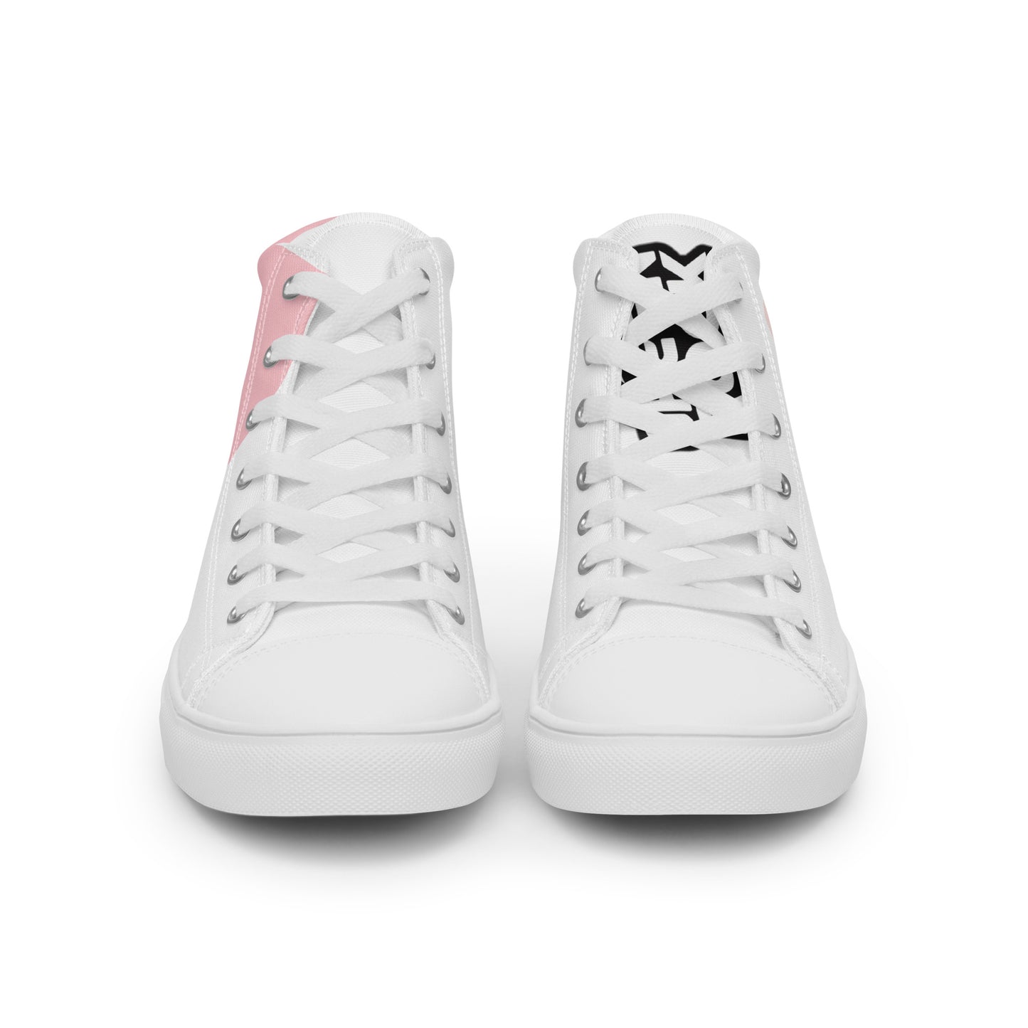 High-Top Leinenschuhe für Damen