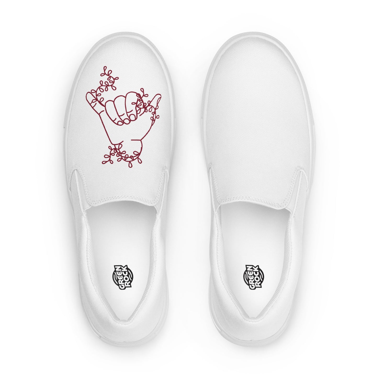 Damen-Canvas-Slipper