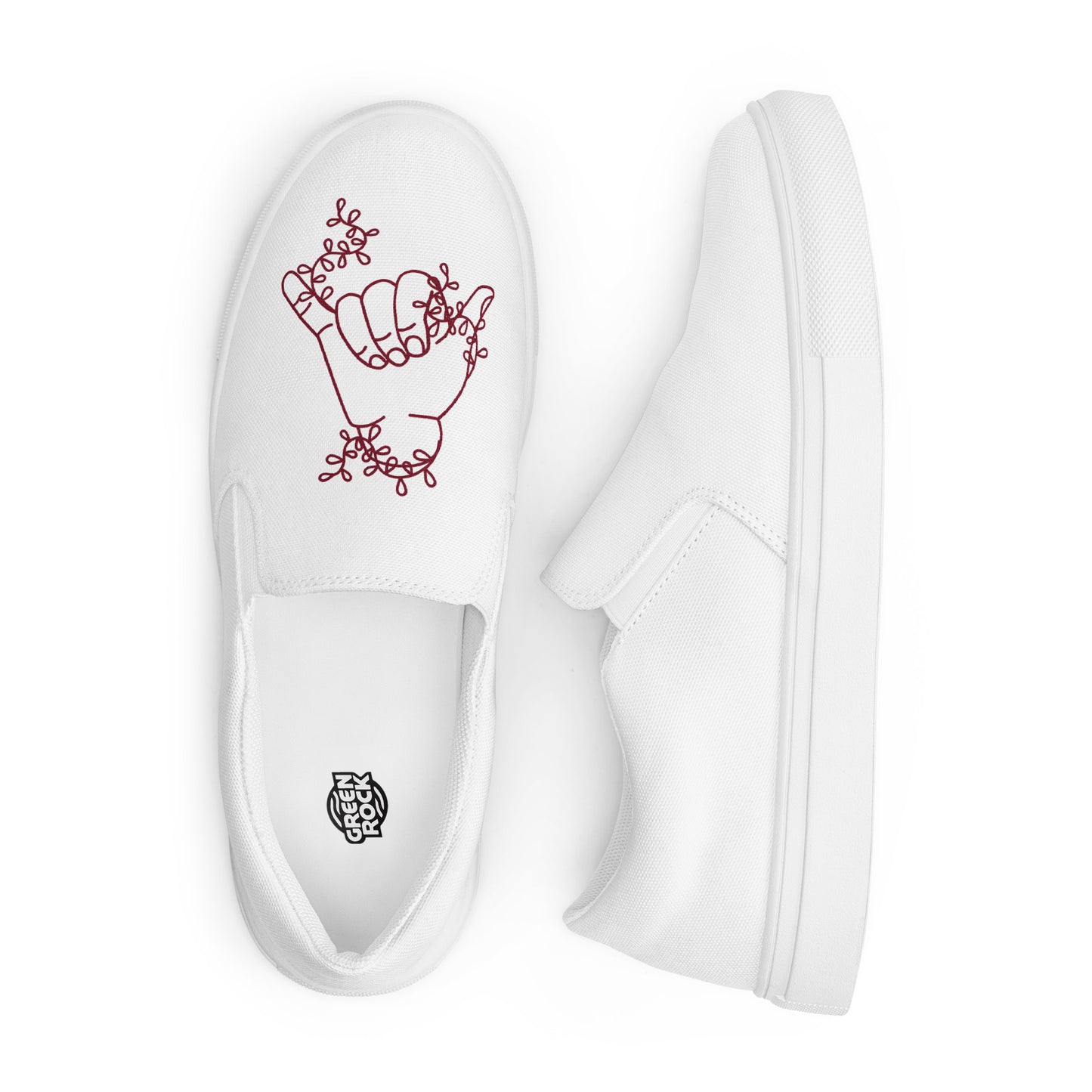 Damen-Canvas-Slipper