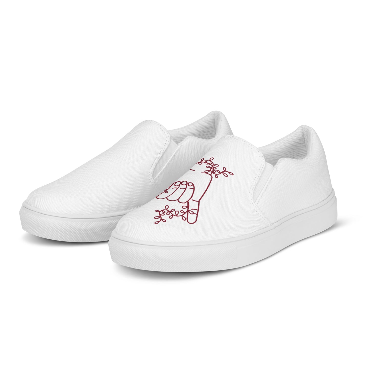 Damen-Canvas-Slipper