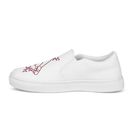 Damen-Canvas-Slipper